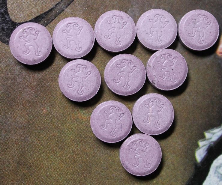 19mg 4-AcO-DMT Purple Fools