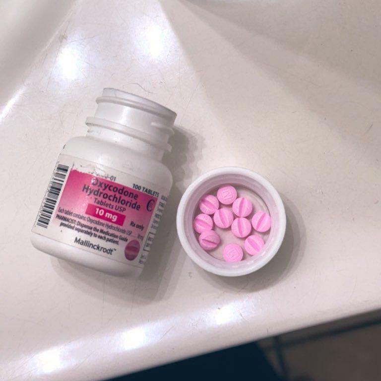 Oxycodone 10mg Pink  K56