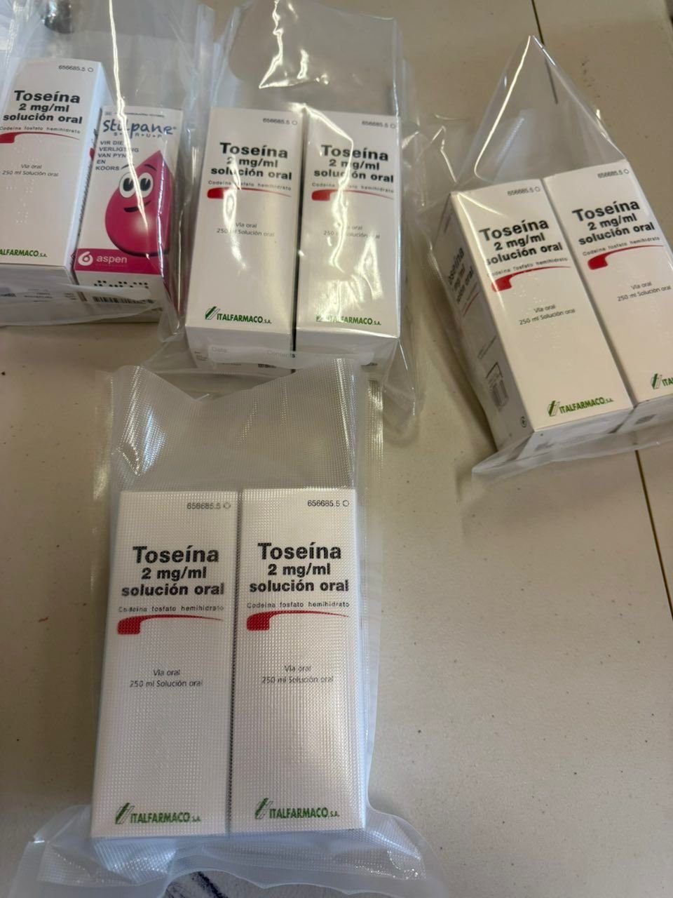 AUTHENTIC TOSEINA 2MG/ML CODEINE 🥤😈 (SPANISH DRINK)