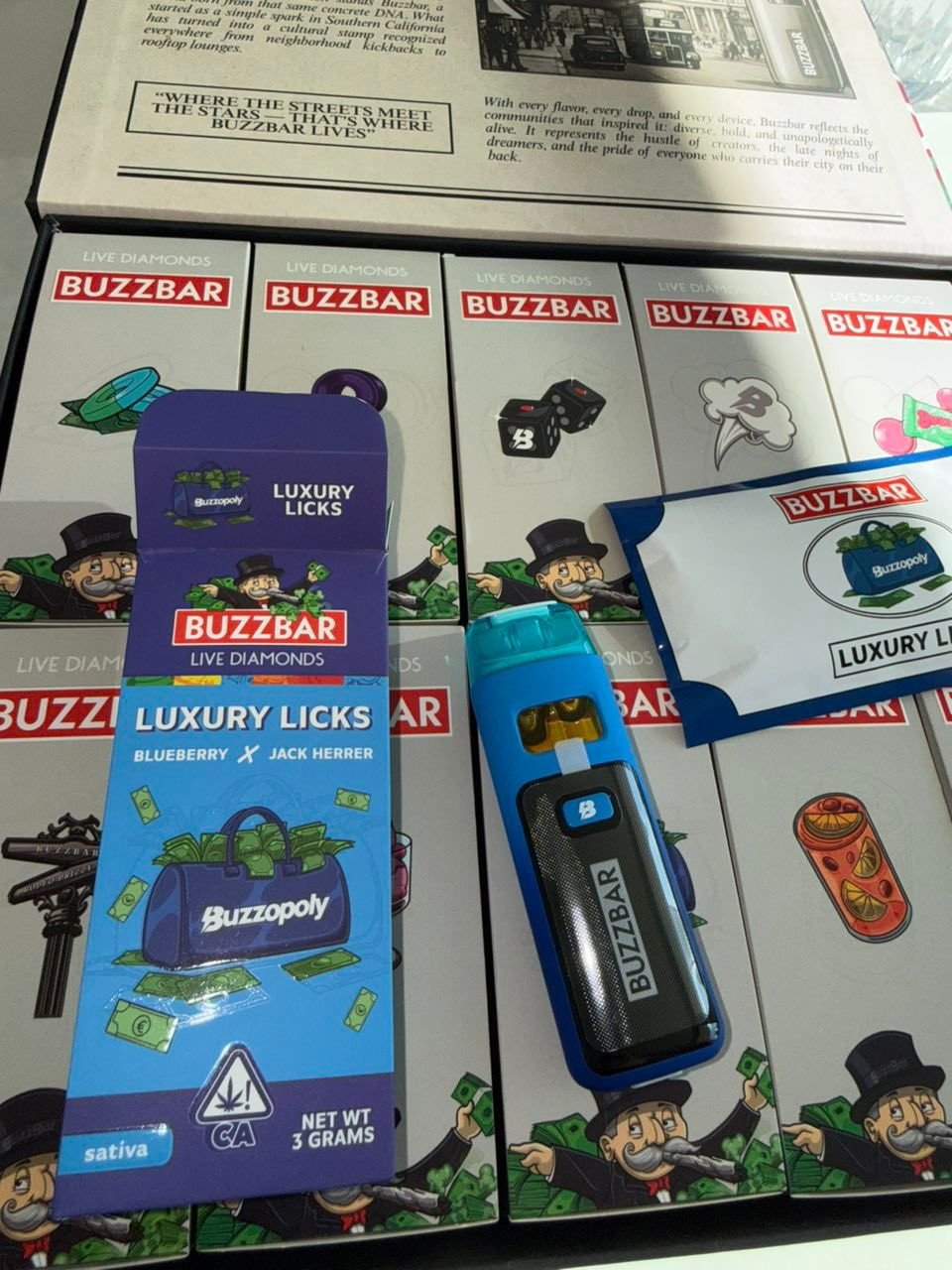 BUZZBARS 3g MONOPOLY