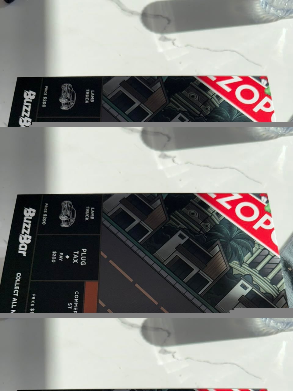 BUZZBARS 3g MONOPOLY